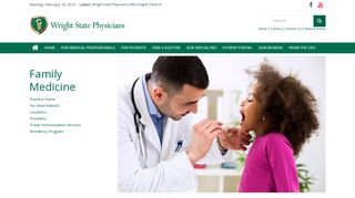 Family Medicine – Wright State Physicians