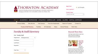 Pat Olinger - Thornton Academy: Faculty & Staff Directory
