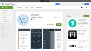 WriterDuet - Apps on Google Play