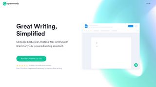 Grammarly: Free Writing Assistant