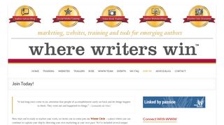 Join Today! - Where Writers Win