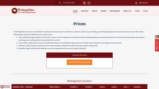 Pricing - WritingElites.net
