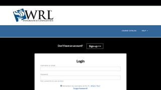 Sign In | WRL Insurance - WebCE