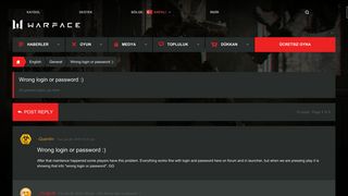 Warface Forums • View topic - Wrong login or password :)