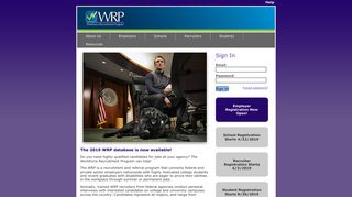 Welcome to the Workforce Recruitment Program (WRP)