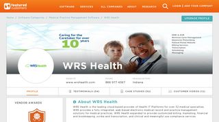 118 Customer Reviews & Customer References of WRS Health ...