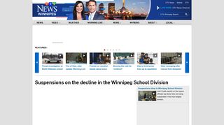 Winnipeg School Division suspending fewer students | CTV News ...