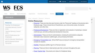 Resources / Resources - Winston-Salem/Forsyth County Schools