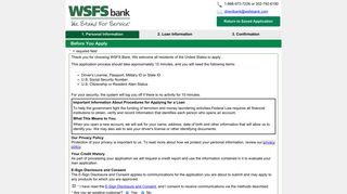 WSFS Bank (Credit Card) - uMonitor