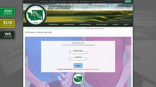 WSGA Apparel - Member Login Failed | Washington State Golf ...