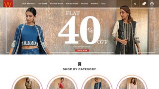 Online Shopping for Women | FLAT 50% OFF - W for Woman Official Site