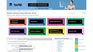 Home - Western Sydney Library Services - LibGuides at Western ...