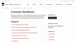 Current Students | Students | Undergraduate Services Center ...