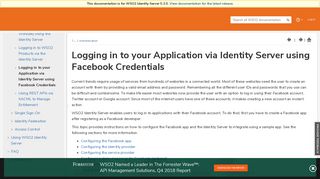 Logging in to your Application via Identity Server using Facebook ...