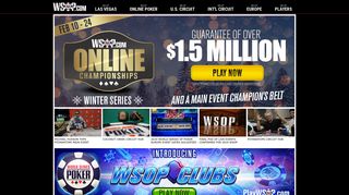 WSOP | Play Poker with the World Series of Poker
