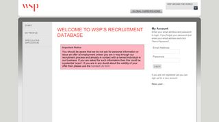 WSP Careers: Welcome