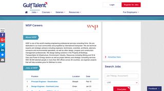 WSP Careers & Jobs | GulfTalent