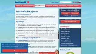 Wüstenrot Bausparen - DenizBank AG