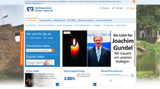 Raiffeisenbank Kocher-Jagst eG: Privatkunden