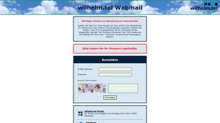 E-Mail - Wilhelm.tel