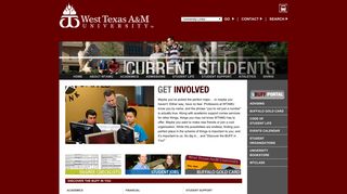 West Texas A&M University: Current Students
