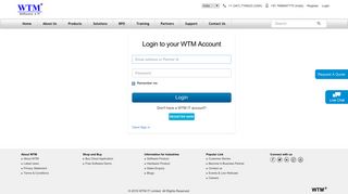 WTM | Software | IT Services - Partner Login