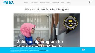 Western Union Scholars Program - One Young World