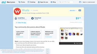 Wuala 1.0 free download for Mac | MacUpdate