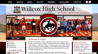 Willcox High School: Home