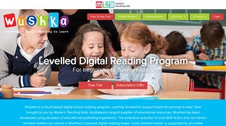 Wushka Australia - Learning to Read