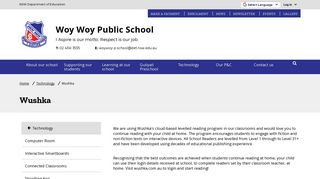 Wushka - Woy Woy Public School