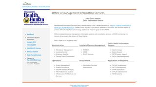 DHHR Management Information Services - West Virginia Department ...