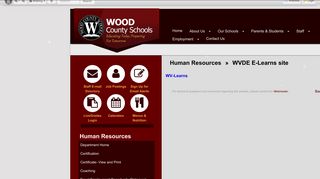 WV Learns Link - Wood County Schools
