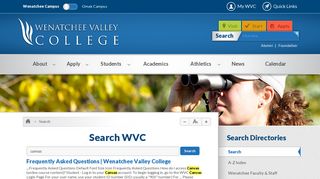 Search | Wenatchee Valley College