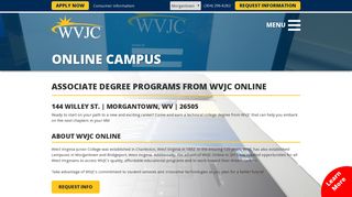 Earn Your Associate Degree Online | WVJC