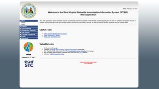 WVSIIS-Web Main Page