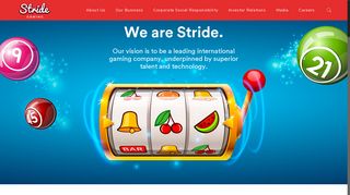 Stride Gaming – A Leading International Gaming Company