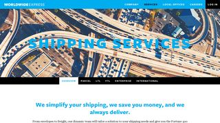 Shipping Services for Small to Medium Companies - Worldwide Express