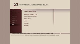 West Wichita Family Physicians, P.A. » Faq