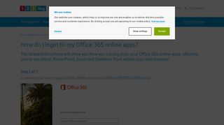 How do I login to my Office 365 online apps? - 123 Reg Support