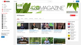 420 Magazine - YouTube