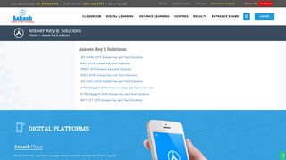 Answer Key & Solutions - AESL