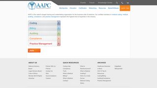 Account Information - AAPC