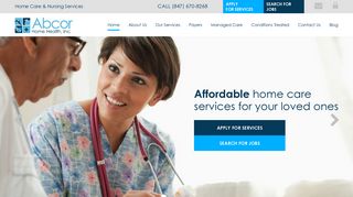 Home Health & Home Care Agency: Chicago, Illinois (IL) | AbcorAbcor ...