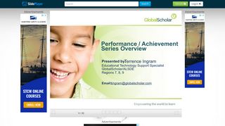 Performance / Achievement Series Overview - ppt download
