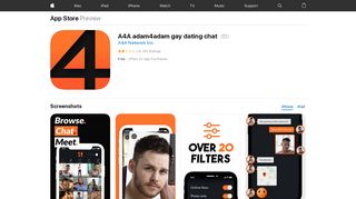 A4A adam4adam gay dating chat on the App Store - iTunes - Apple