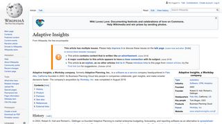 Adaptive Insights - Wikipedia