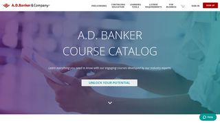 Prelicensing Course Catalog | A.D.Banker & Company