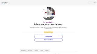 www.Advancecommercial.com - Advance Auto Parts Commercial - ca