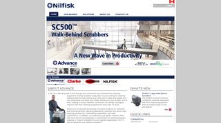 Nilfisk, Inc. Canada Commercial and Industrial Floor Care Equipment